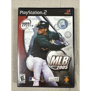MLB 2005 PS2 PlayStation 2 Baseball Game Disc & Case No Manual works